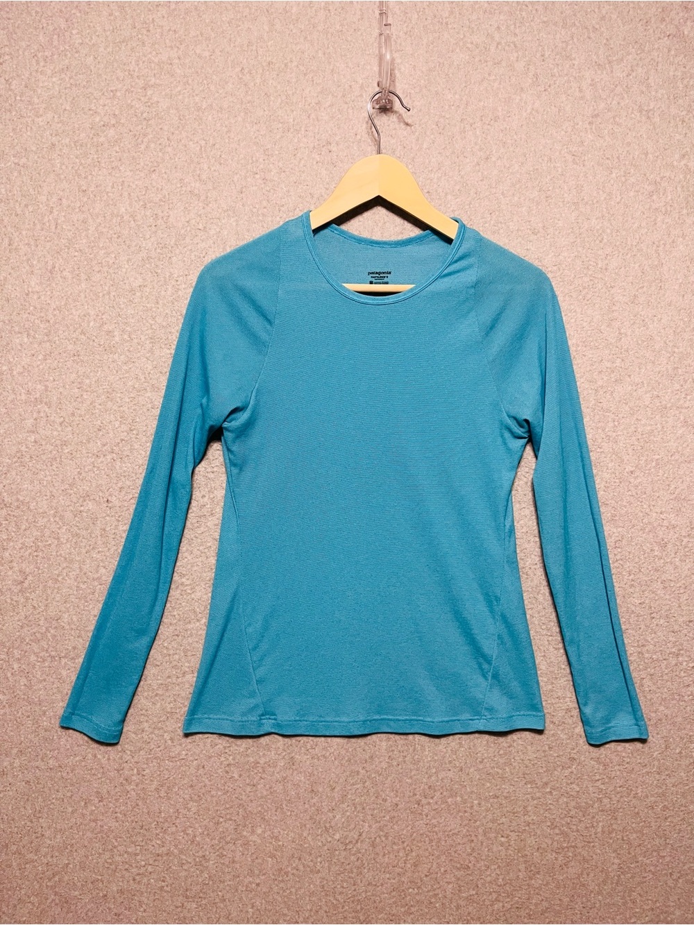 Patagonia Capilene 2 Midweight Base Layer Long Sleeve Shirt Women’s Medium Blue